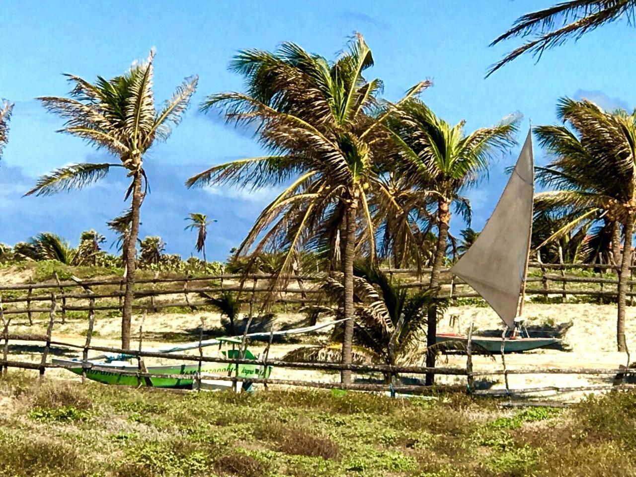 Pousada Chale Paraiso - Icapui Panzió Kültér fotó